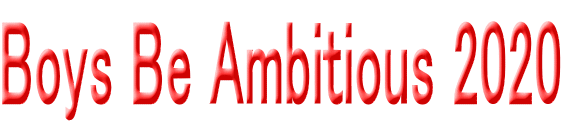 Boys Be Ambitious 2020